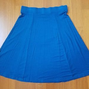 Merona Blue Skirt